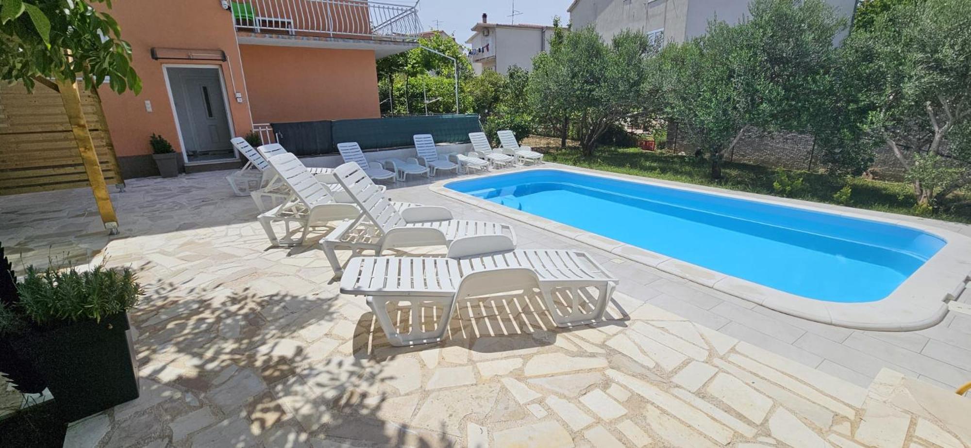 Apartman Mia With Pool1 Σπλιτ Εξωτερικό φωτογραφία